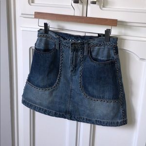 Blank NYC Denim Mini Skirt